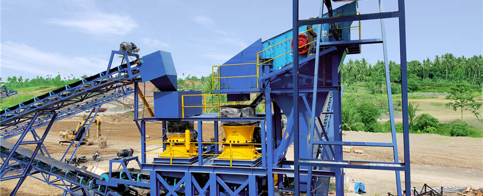 250t/h construction sand aggregates production line in Indonesia